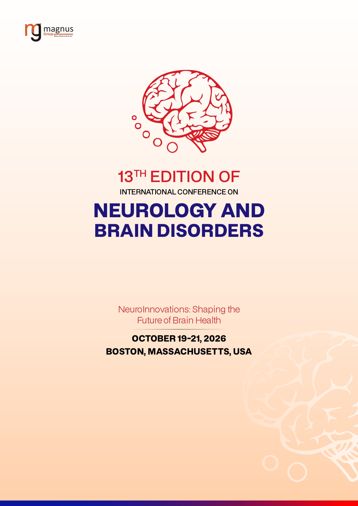 13th Edition of International Conference on Neurology and Brain Disorders | Boston, Massachusetts, USA Book