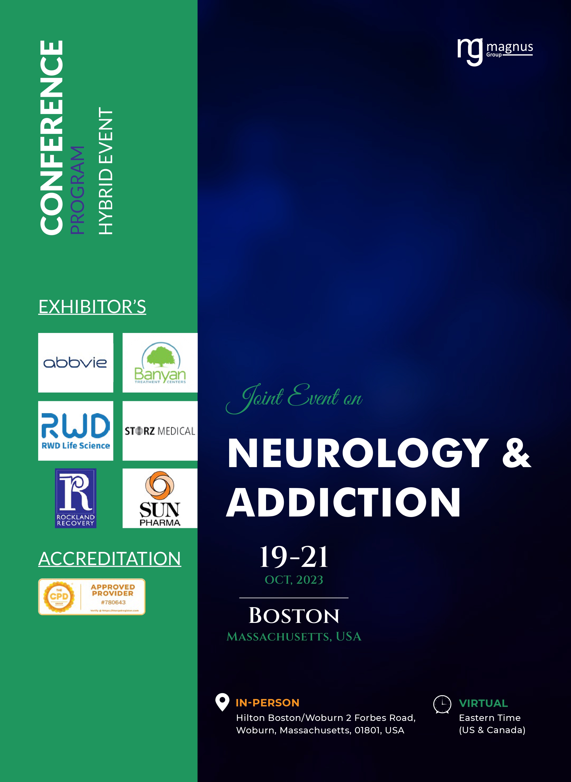 8th Edition of International Conference on Neurology and Brain Disorders | Boston, Massachusetts, USA Program